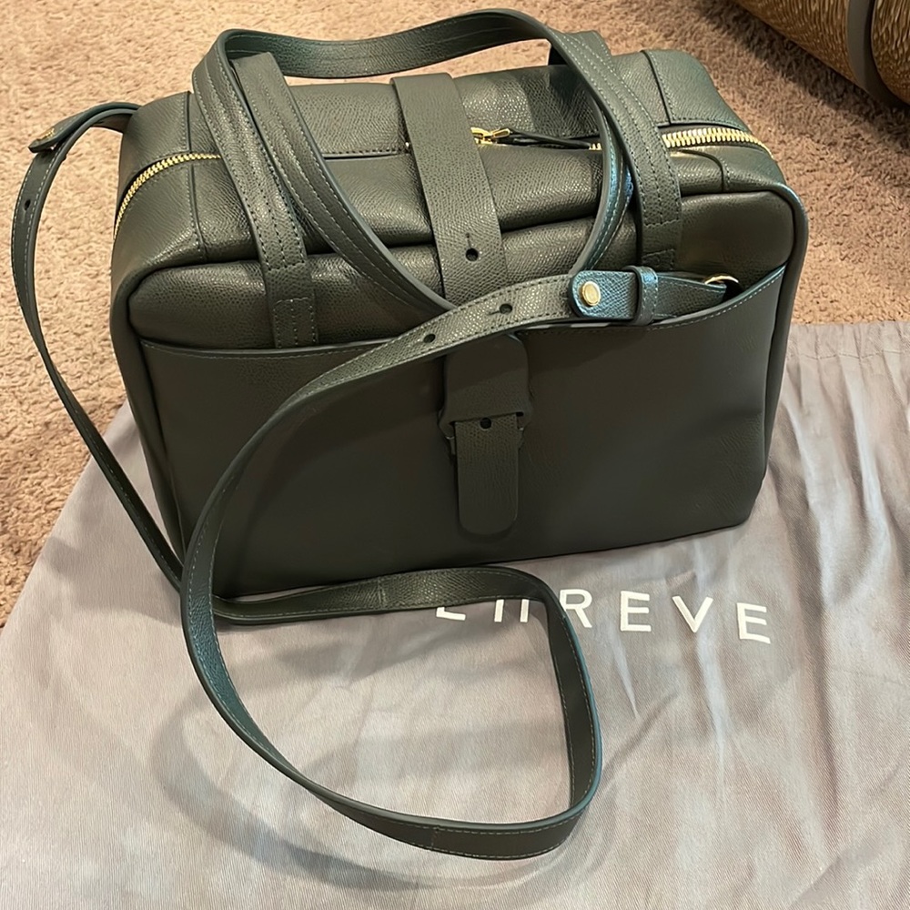Brand new forest green senreve doctor bag